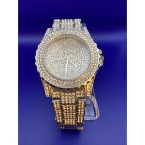 Bling Unisex Watch New Battery 38 mm Face